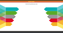 Desktop Screenshot of biohof-bostelmann.de